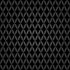 Fototapeta premium Seamless background for your designs. Modern dark ornament. Geometric abstract pattern