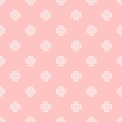 Pink background pattern. Simple seamless pattern. The texture of the wallpaper. Vector background image.