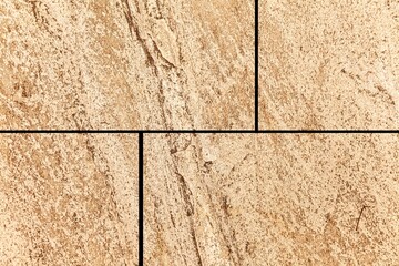 Brown marble stone tile floor texture and seamless background
