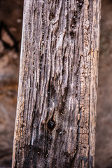 worn out post