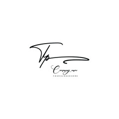 T initials signature logo. Handwriting logo vector templates. Hand drawn Calligraphy lettering Vector illustration.

