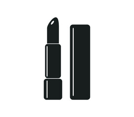 Lipstick icon.  lip gloss icon.  Make up icon