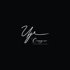 UJ initials signature logo. Handwriting logo vector templates. Hand drawn Calligraphy lettering Vector illustration.
