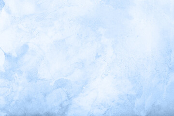 Blue light watercolor background, texture paper - 361782943