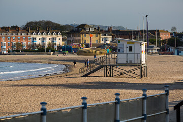 Weymouth Beach in Spring