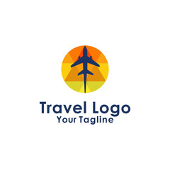 Travel logo icon vector design illustration