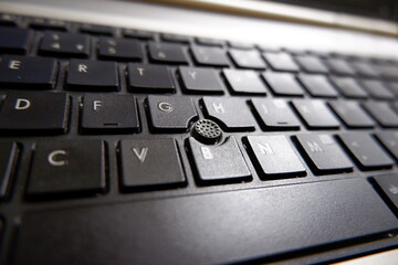 computer keyboard close up