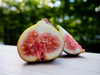 Fresh figs for healthy fruits.