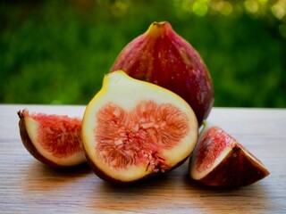 Fresh figs for healthy fruits.