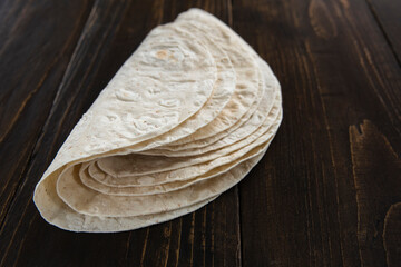 Lavash thin unleavened Armenian flatbread