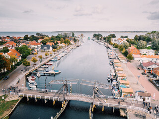 Luftbild von Wieck bei Greifswald