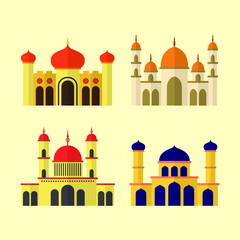 vector illustration of a mosque