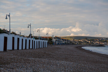 Weymouth sea front on an early summer  evening