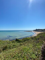 beach and sea