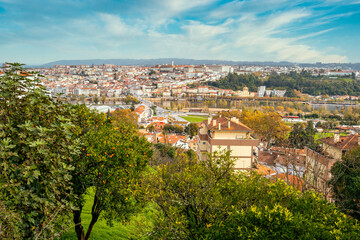 Fototapeta na wymiar Beautiful cityscape of historic Coimbra, Portugal