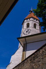 Fototapeta na wymiar old church in Thun in Switzerland