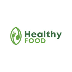 Healthy Food Logo Design Template