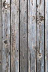 Fototapeta premium Niemalowany drewniany płot w holenderskiej wiosce