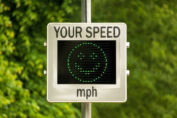 Speed Indicator Device (SID) that measures and displays the speed of approaching cars. UK. Other...