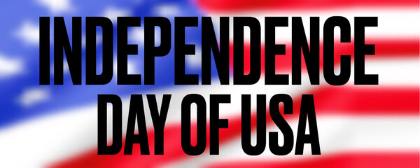 Independence day in America 4 th July poster design.