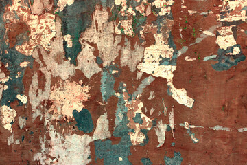 Wall old painted concrete.