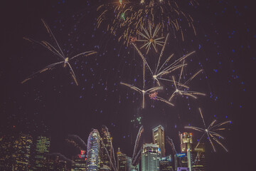 National Day Singapur - Firework