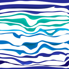 Seamless abstract vector pattern, resembling the waves of the sea. Can be used for wallpaper, pattern fills, web page background,surface textures.