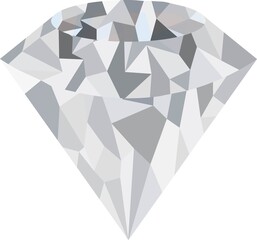 Daimond web icon ilustration vector symbol