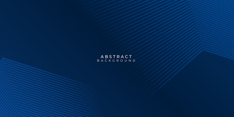 Abstract background dark blue lines stripes pattern with modern corporate concept.