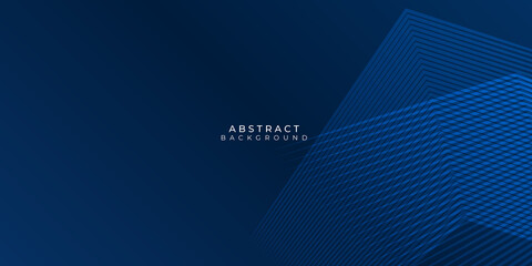 Abstract background dark blue lines stripes pattern with modern corporate concept.