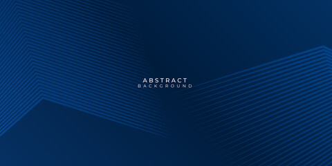 Abstract background dark blue lines stripes pattern with modern corporate concept.