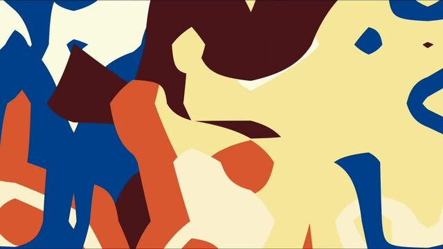 Beautiful colorful random splodge marks graphic background