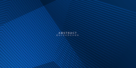Obraz premium Abstract background dark blue lines stripes with modern corporate concept.
