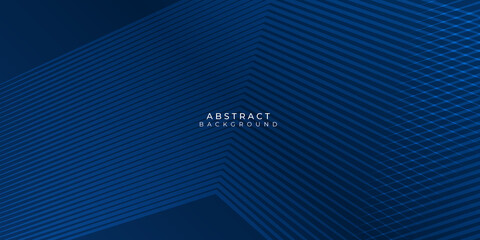 Abstract blue lines vector background with lines stripes pattern.