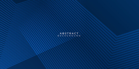 Modern paper layer lines pattern blue abstract background. Curves and lines use for banner, cover, poster, wallpaper, design with space for text.