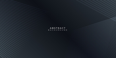 Abstract metallic black shiny color black frame layout modern tech design vector template background