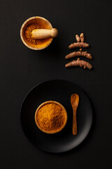Turmeric grinding process