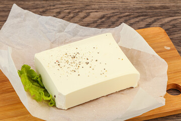 Greek cheese feta, still-life