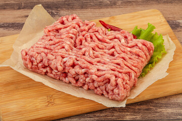 Minced meat - pork and beef