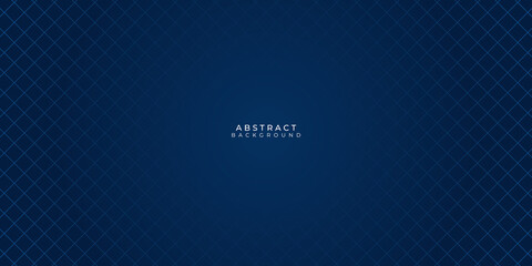 Naklejka premium Blue geometric technological presentation background. Template brochure and layout design