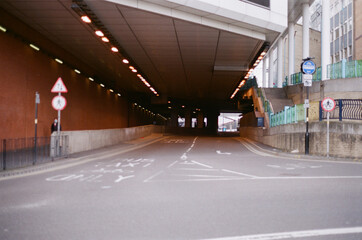 tunnel in the city