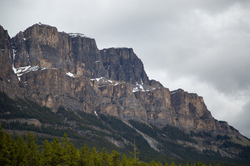 Naklejka premium Castle Mountain