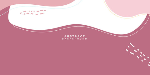 Color gradient abstract brown pink liquid splash shape, vector halftone pattern background design. Fluid color gradient overlap halftone graphic background. Pastel Background