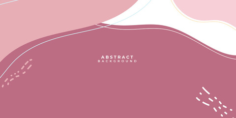 Color gradient abstract brown pink liquid splash shape, vector halftone pattern background design. Fluid color gradient overlap halftone graphic background. Pastel Background