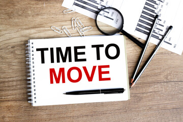 Handwritten text Time to move. The meaning of the concept is Best Period. Change the current path....