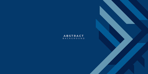 Obraz premium Simple blue corporate arrow background . flat blue gradation