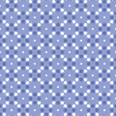 Vector seamless pattern texture background with geometric shapes, colored in polo blue, chetwode blue, white colors.