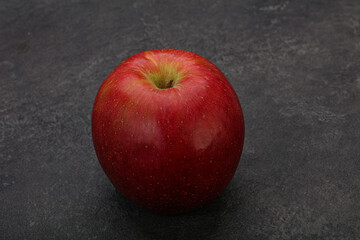 Red sweet tasty apple fruit
