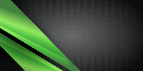 Grey, green and black tech corporate background. Vector illustration design for presentation, banner, cover, web, flyer, card, poster, game, texture, slide, magazine, and powerpoint. 