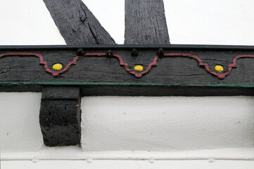 Fachwerkdetail mit Ornament